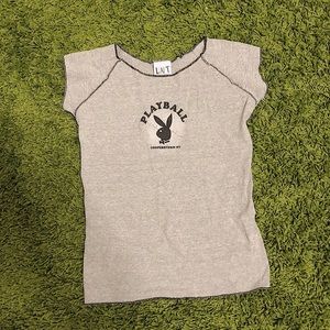 “ Playball” Reverse Weave Top